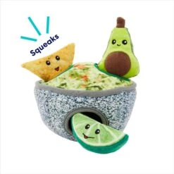 Frisco Trash Can & Raccoons Hide & Seek Puzzle Plush Squeaky Dog Toy & Frisco Guacamole Hide & Seek Puzzle Plush Squeaky Dog Toy -The Pet Haven Shop 962062 PT7. AC SS1800 V1694783037