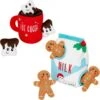 Frisco Holiday Hot Cocoa Hide & Seek Puzzle Plush Squeaky Dog Toy & Frisco Holiday Milk & Gingerbread Cookies Hide & Seek Puzzle Plush Squeaky Dog Toy -The Pet Haven Shop 986142 MAIN. AC SS1800 V1698258054