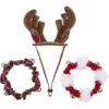 Frisco Jingle Bells Dog & Cat Holiday Collar With Bells, 1 Count & Frisco Holiday Antler Headband & Bell Collar Dog & Cat Costume 2 Frisco Jingle Bells Dog & Cat Holiday Collar With Bells, 1 Count & Frisco Holiday Antler Headband & Bell Collar Dog & Cat Costume -The Pet Haven Shop 986294 MAIN. AC SS1800 V1698258174